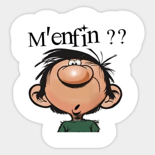 Gaston Lagaffe - M'enfin ?? Sticker